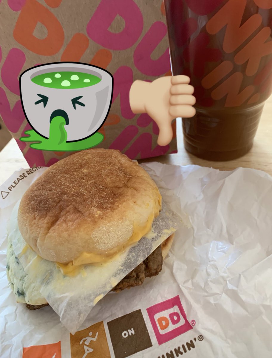 merrimack24's tweet image. @dunkindonuts @DunkinBoston #ediblepaper #dunkinfail