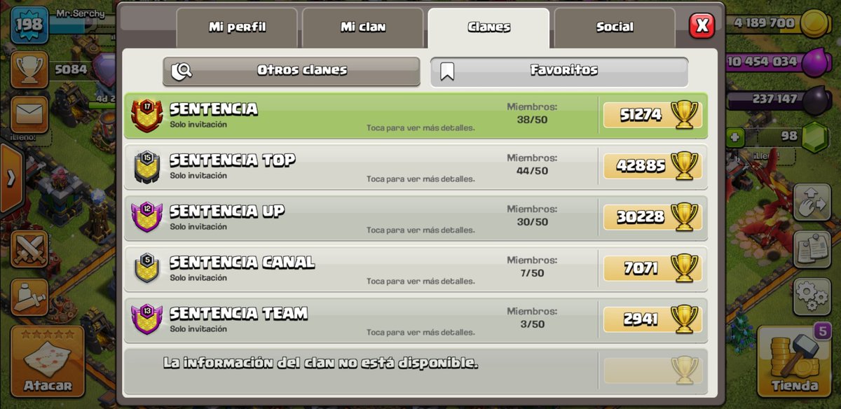 Grande mi familia <a href="/SENTENCIACOC/">⚔ SENTENCIA ⚔</a> que se une por una excelente causa #DiaMundialContraElCancer y a toda esa familia de <a href="/ClashofClansESC/">Clash of Clans ES</a> que dejo todo para apoyar a @EndiabladaGRRR con su enorme gesto.