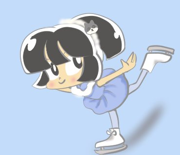 poposakuratic's tweet photo. フィギュアのちょこちゃん #キャラクター #イラスト #あたち #ATACHI! #ラブリー #sweetpopolon #チョコちゃん #フィギュアスケート https://t.co/9V1vm7aj91 https://t.co/2Aindv3N1p