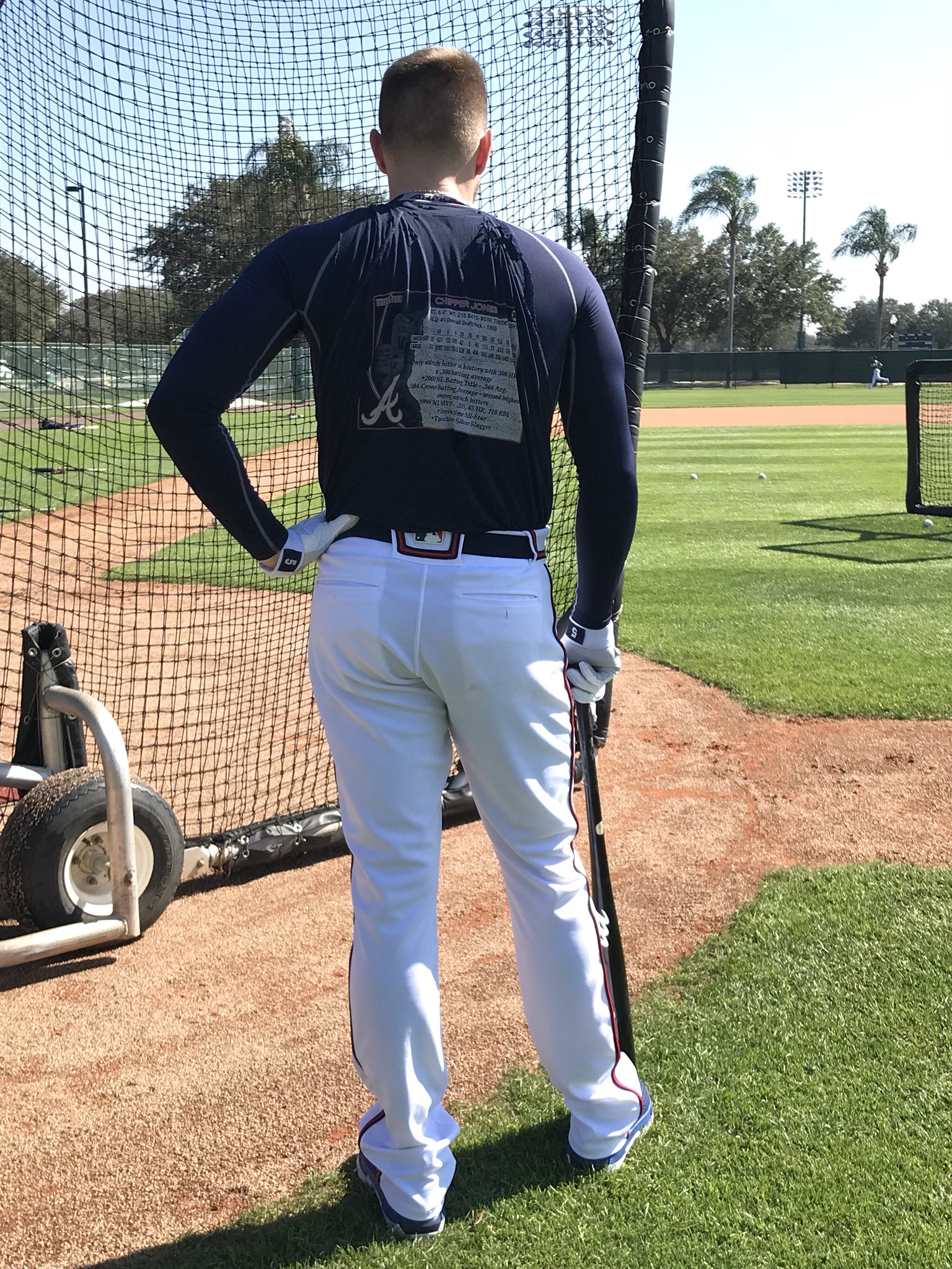 freddie freeman under shirt