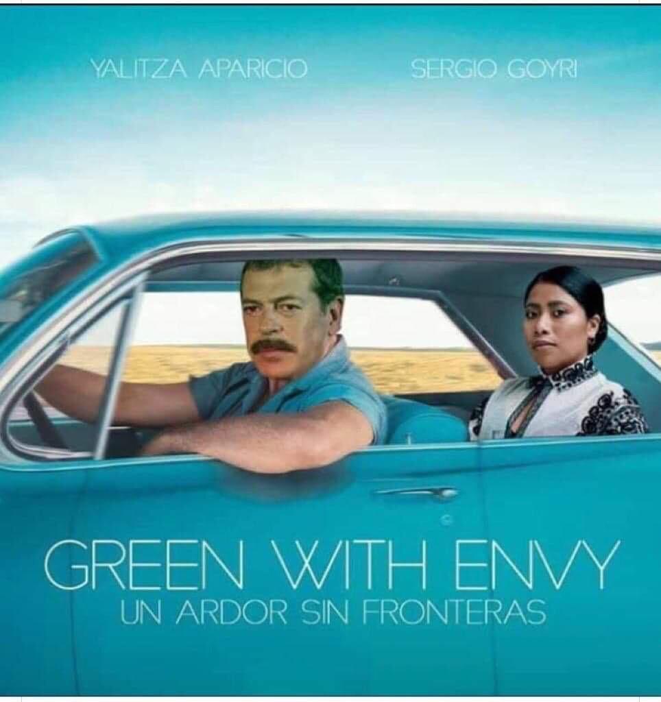 Green with envy
Verde de la envidia