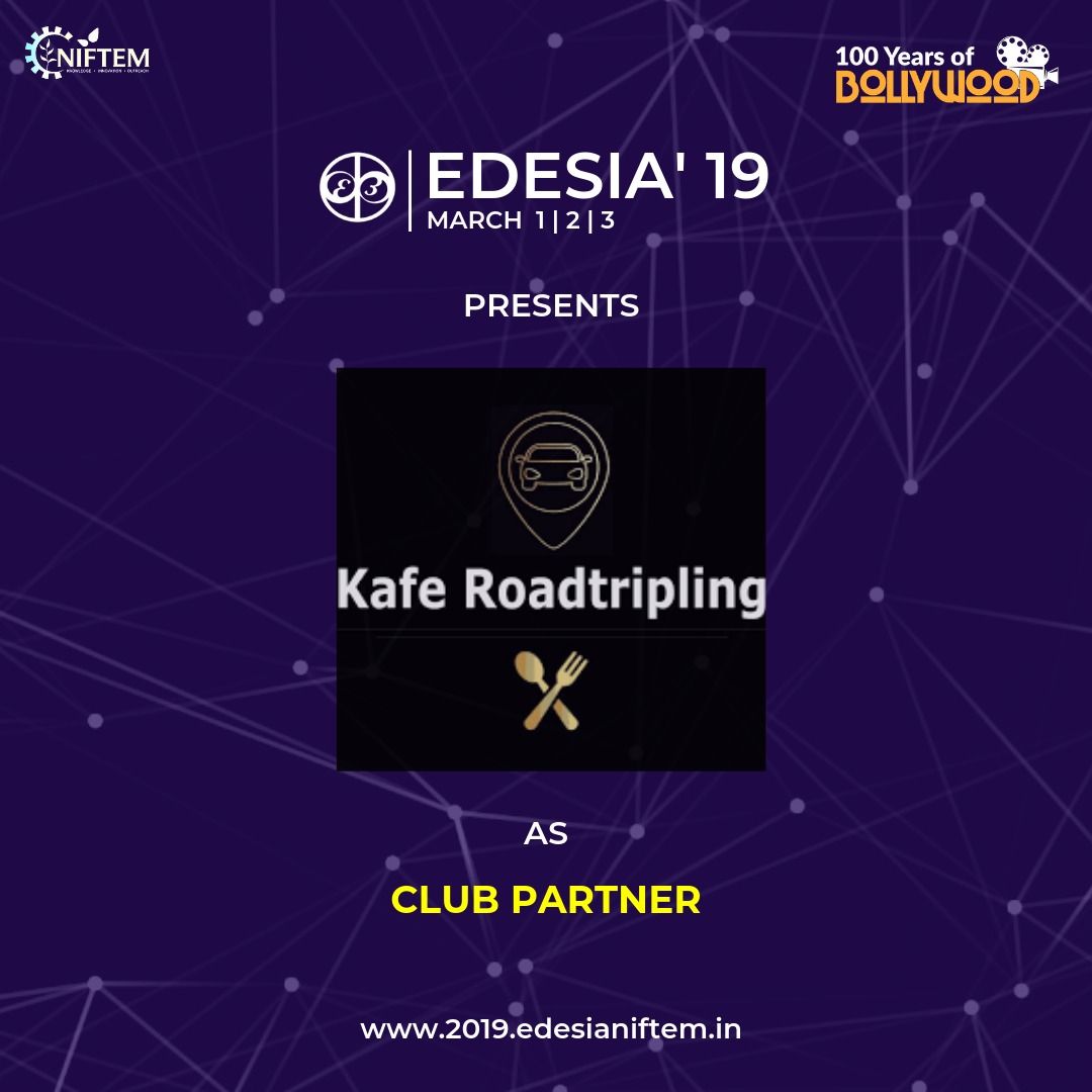 Edesianiftem's tweet photo. And here we present our Club Partner ,
Kafe Roadtripling 🎊🎊

Register here : https://t.co/nDDb4xjYTp

#festival #culture #edesia #engineer #delhi #ncr #management #music #dance #fashion #March #fun #art #pubg #quiz #battle #moodI #Alcheringa #bollywood #Engifest https://t.co/zPEMmYZJUH
