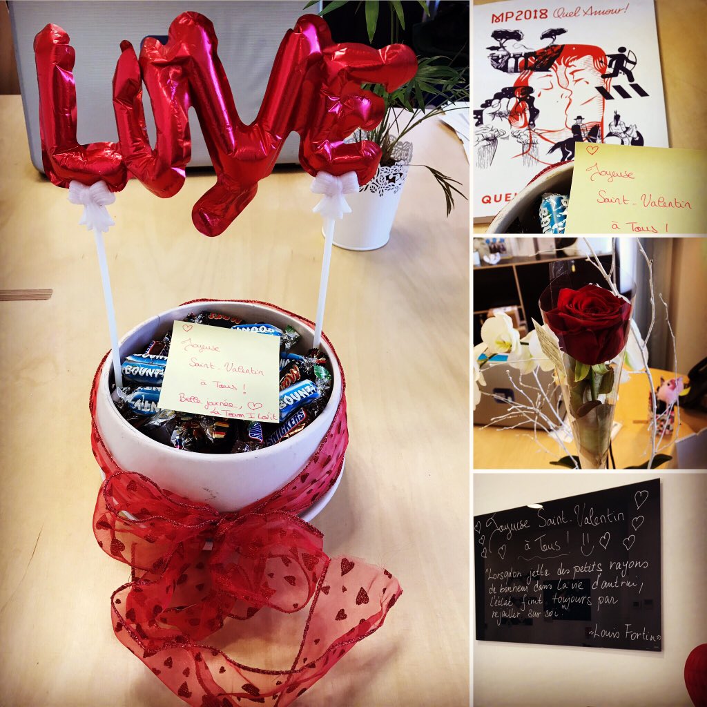 ilovitworklabs's tweet photo. Love is in the air ! ❣️ Cette semaine chez I Lov’it, nous avons déclaré notre flamme à nos IT Workers ! #VousAllezAimerVenirTravailler #marseille #joliette #coworking https://t.co/qEU0vfXrzg