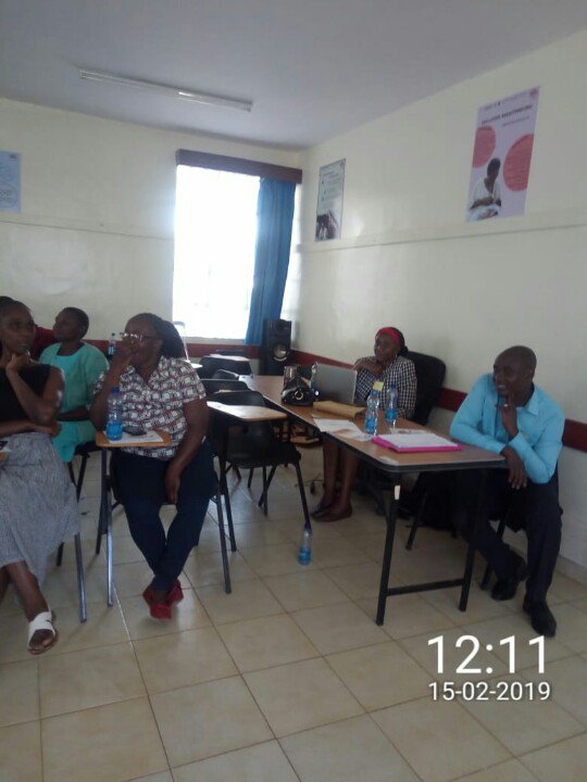 cscfkenya's tweet image. #cscf having a session @neemahospital