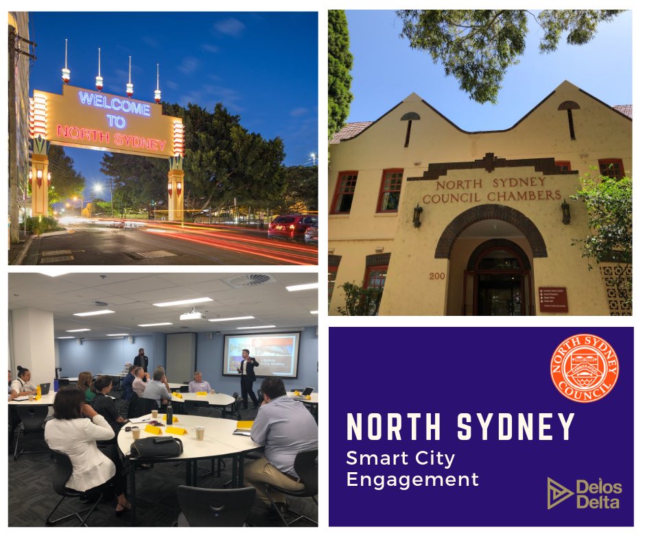 delosdelta's tweet photo. A pleasure to visit #NorthSydney last week, working with @NthSydCouncil, and engaging with community. A new North Sydney #SmartCity Strategy is on the way! @smartcitiesanz @AusSmartComms #innovation #data #technology #collaboration #DelosDelta #digital https://t.co/4DYdf3zqYz