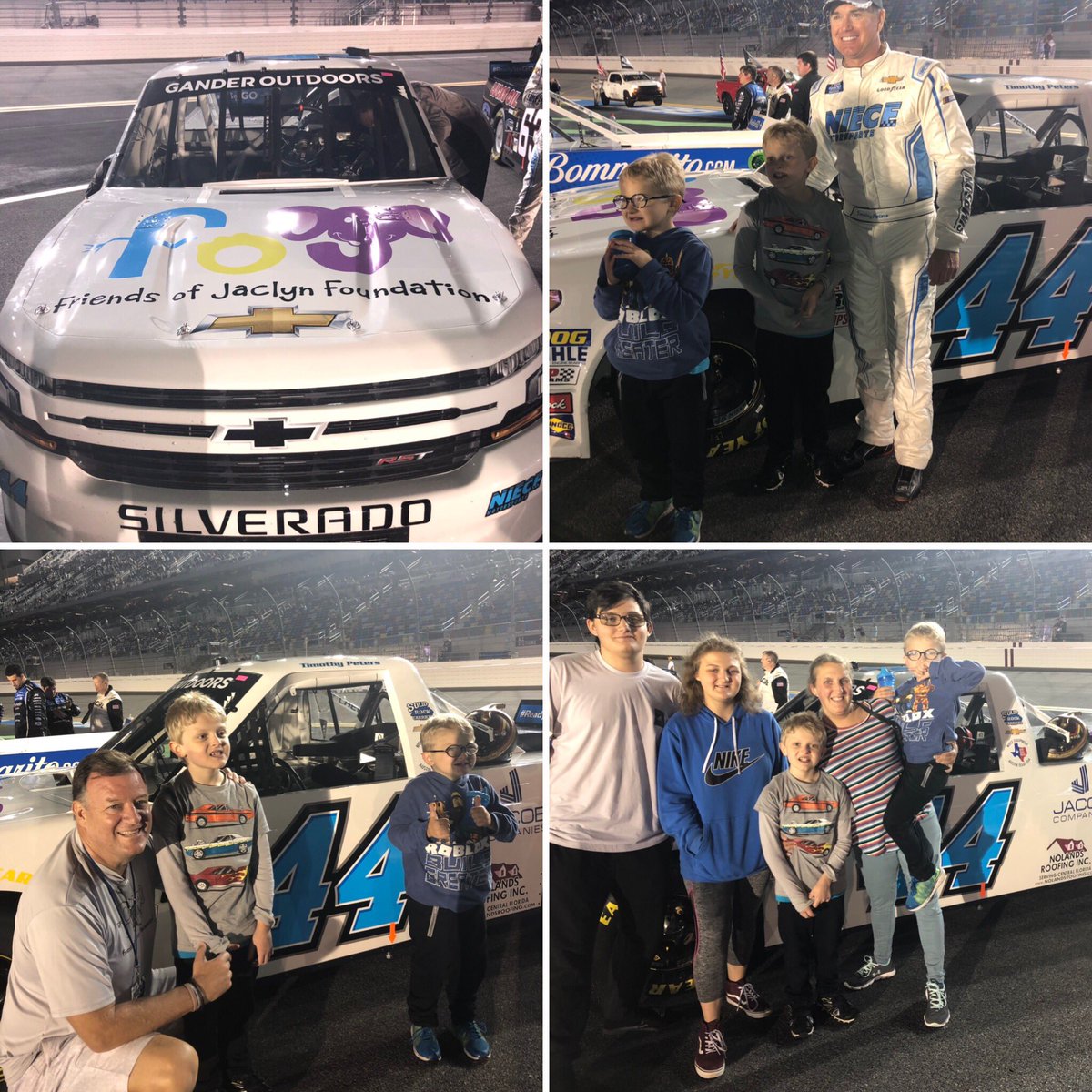 denis_foj's tweet photo. Big TY to #TimothyPeters , #KirkIspok and #SolidCarriersTrucking for making a memorable weekend for Austin,Issac @fojfoundation adoptees and their family. The opportunity to have #FriendsofJaclynFoundation logo on truck was off the charts. Still numb! Go 44! https://t.co/BIwxUhymGe
