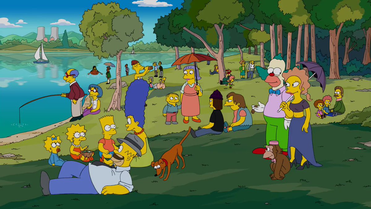 triángulo Manual Sucediendo Actualidad Simpson on Twitter: "La escena final del episodio con varios personajes de picnic frente al río es un homenaje al cuadro de Georges Seurat titulado "Tarde de domingo en la isla triángulo Manual Sucediendo Actualidad Simpson on Twitter: "La escena final del episodio con varios personajes de picnic frente al río es un homenaje al cuadro de Georges Seurat titulado "Tarde de domingo en la isla