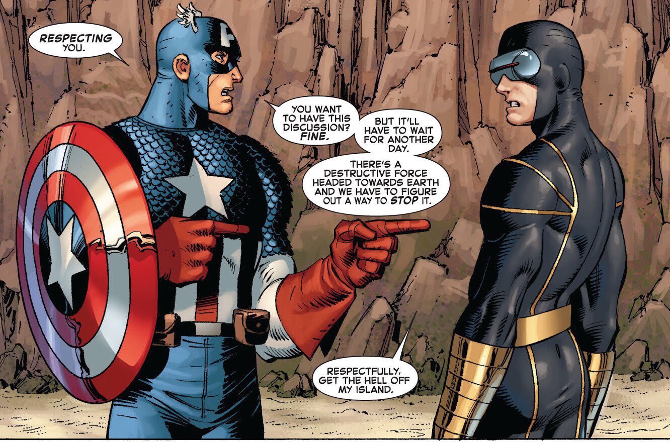 Cyclops war plans against the vampire nation alone prove he is the best strategist and tactician