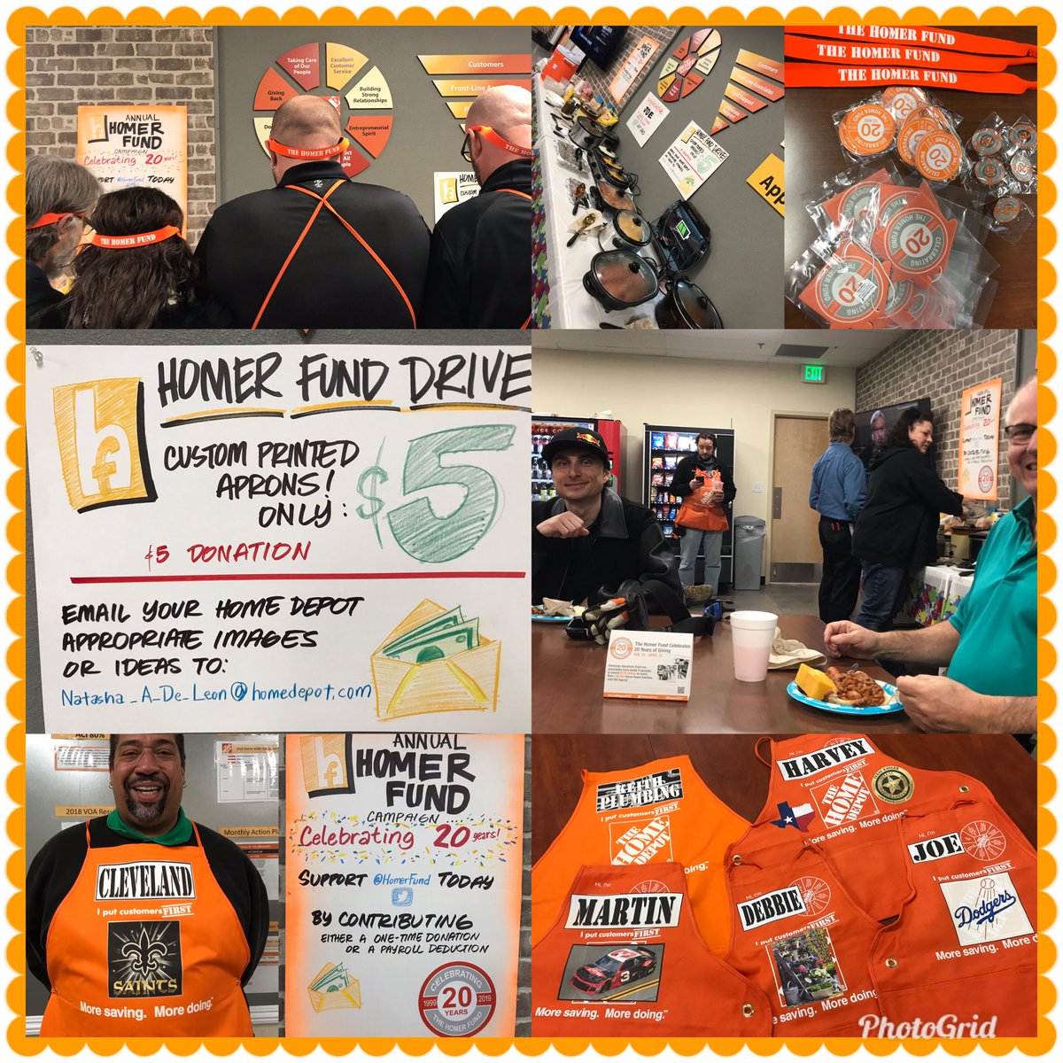 #3316Rocks #ISupportTHF with Homer Fund Campaign Drive on our way to 100% participation! #Celebrating20Years of ⁦@HomerFund⁩ ⁦@MLGRIZZ⁩ ⁦@Hayward619⁩ ⁦@TonjaBarnicle⁩ ⁦@thdsaltarelli⁩ ⁦@THD3316⁩ ⁦@THD3318⁩