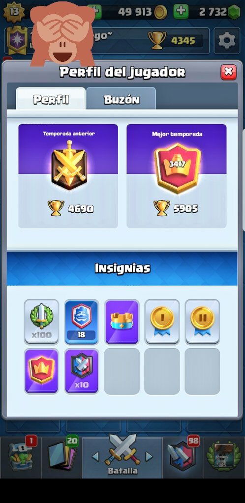 🔥CUENTA DE CLASH ROYALE EN VENTA🔥

🔥MAS INFOMACION MANDARME MENSAJE PRIVADO🔥