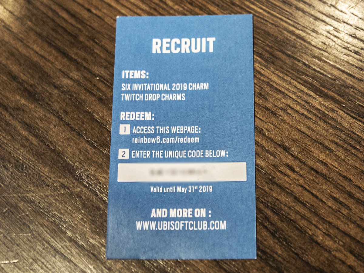 ESIX_FR's tweet image. Envie de gagner des pendentifs du Six Invitational ? À l'occasion de la grande finale tentez de remporter un code exclusif ! 💥#SI2019

Follow @ESIX_FR , Retweet le poste et commente le avec #SI2019 
Tirage le 26/02 à 20H !