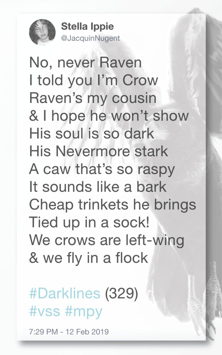 benfrenchdesign's tweet photo. Have short stories blurred into poetry, or something entirely different? Does it matter what we call it? https://t.co/03mlwvNdcW @JessL #nmn #vss #poetry https://t.co/6giF16QTLt