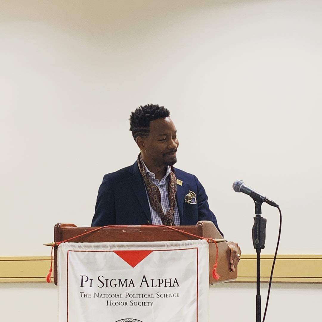 q_driskell4's tweet photo. Thanks to my former honor society .@PSANational for allowing me for moderating the ‘Legislative Affairs’ panel at the 
Pi Sigma Alpha conference
.
.
.
.
.

#pisigmaalphaindc #pisigmaalpha #intheroom #onlyatgspm #legislativeaffairs #lobbying #politicalscience #graduateschool https://t.co/mIGSR9JfDA