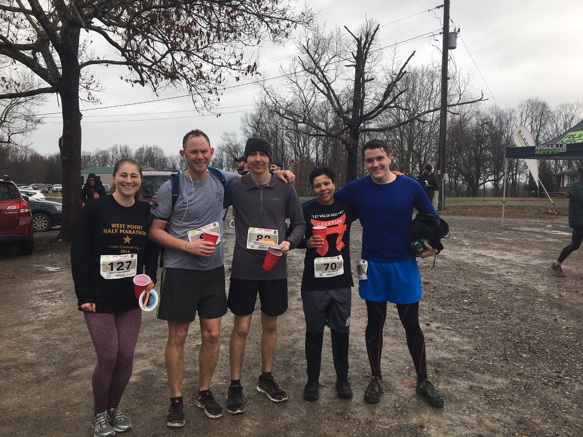 LightningBTRY's tweet photo. Big shout out to CPT Goodman, LT Dalton, LT Sidhu, 1SG Clark, and PFC Hose for crushing the Dry Creek Half Marathon today!!! @RealRedKnight6 @LeaderFires @RealRedKnight3 @RealRAK97 https://t.co/PSPYIrIWDE