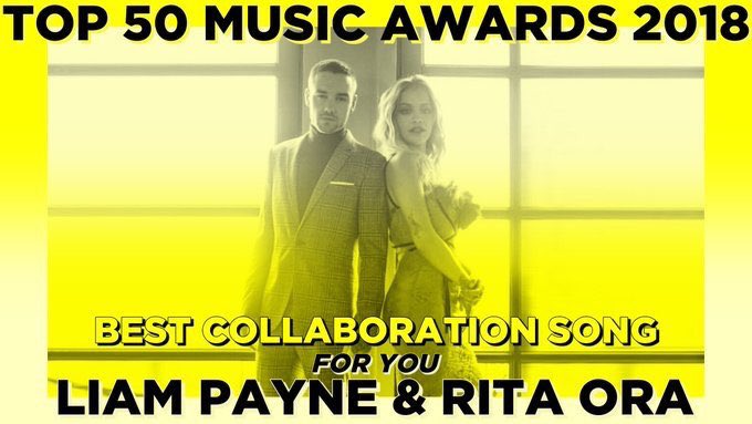 LJPayneItalia's tweet image. #New || @LiamPayne è l'artista maschile più premiato ai #T50MA2018 con ben 4 Awards su 6!🏆

#BestMaleAct
#BestPopAct
#BestSoundtrackSong &amp;amp;
#BestCollabSong - For You con @RitaOra!💛