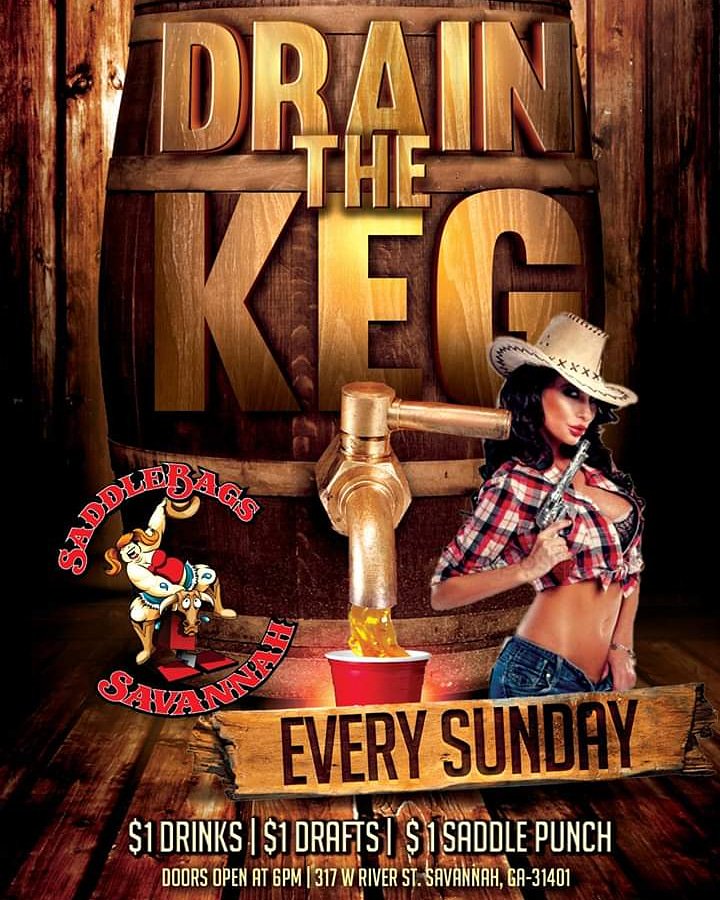 Saddle Bags Savannah on Twitter to Saddlebags and drain the keg