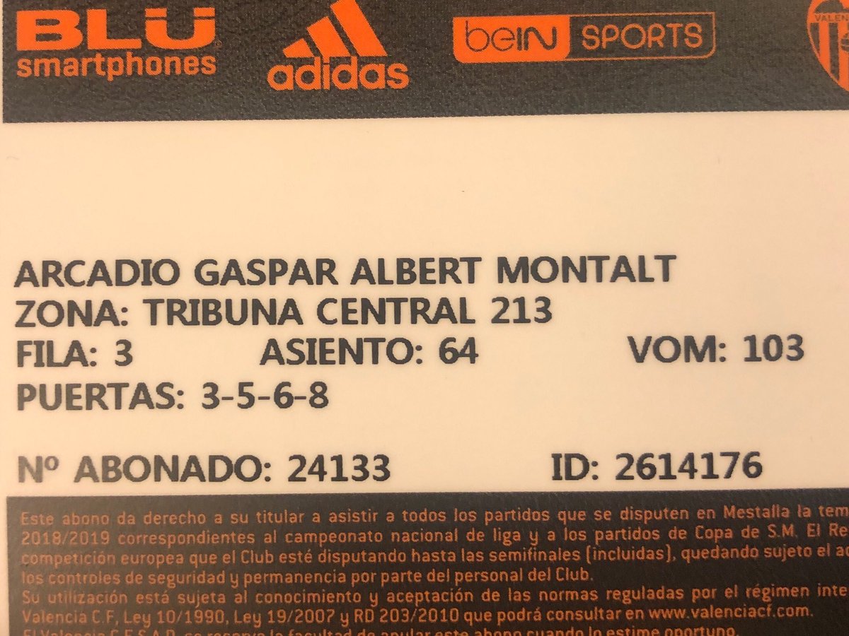 DavidBlanco86's tweet photo. ⁦@valenciacf⁩ ⁦@ManoloMontalt⁩ ⁦@kike_mateu⁩ ⁦@MundoMestalla⁩ ⁦@Generaldepie_⁩  ⁦@julioinsadji⁩ lo he encontrado en la parada de Facultats ⁦@metrovalencia⁩ https://t.co/XPgCimlo45