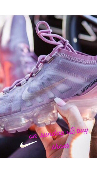 Dear @Nike I love these plum dust tennis shoes. #sundayvibes thank you purchased.
