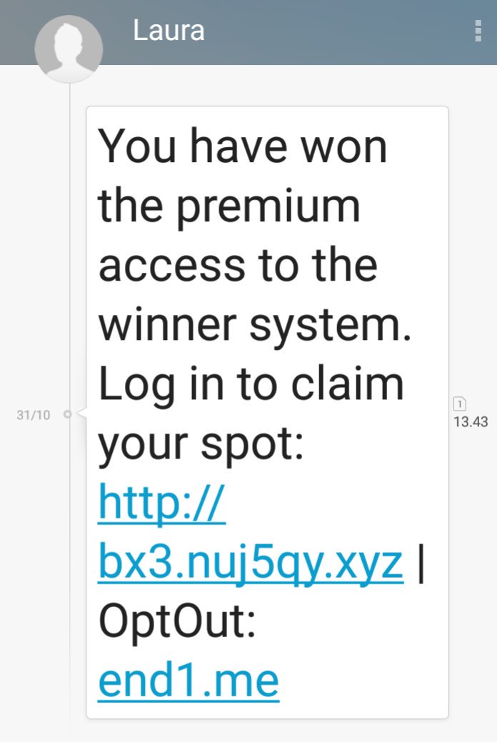 MikkelMeisler's tweet image. Jeg har modtaget denne meget troværdige, svært gennemskuelige og yderst snedige besked fra &apos;Laura&apos;
#FakeMail
#PasPå