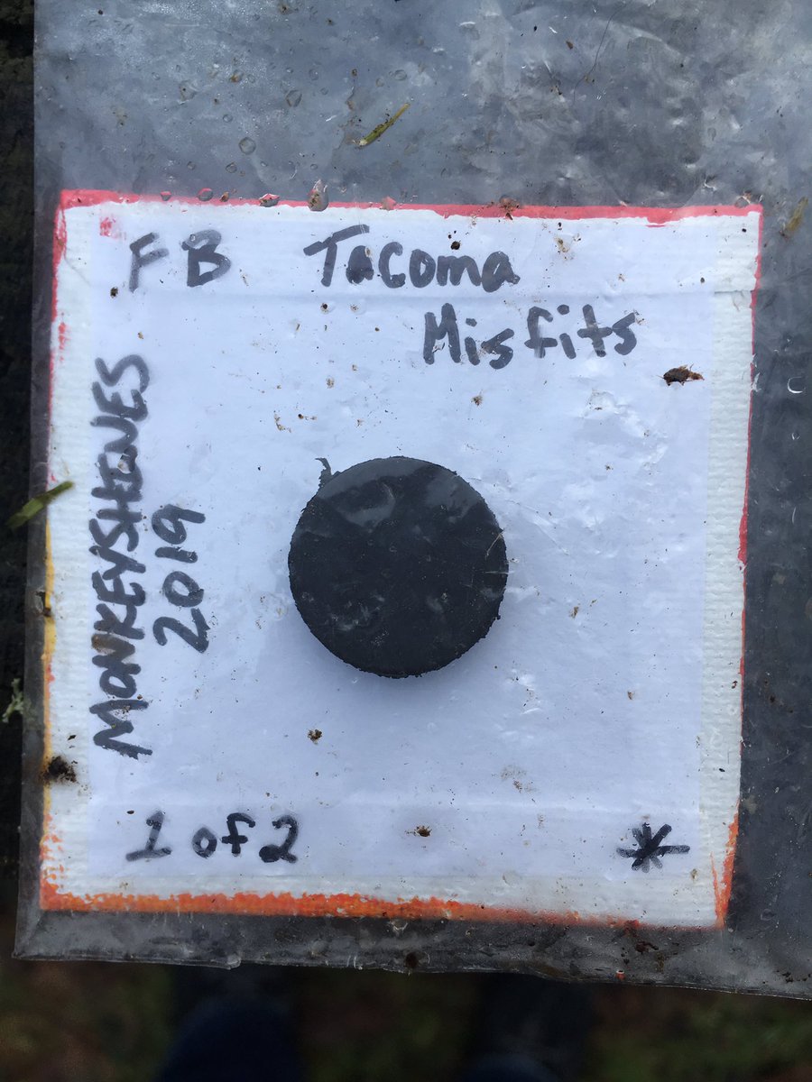KateAtk50636800's tweet photo. #monkeyshines2019 fun loite rogue piece found at Wapato. Item rehidden so it may brighten someone else’s day https://t.co/LJk9BmwXLZ