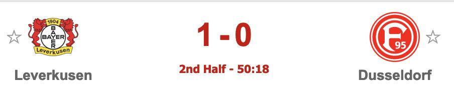 Squirrel_Tips's tweet photo. 🇩🇪 Germany Bundesliga
⚽ Bayer Leverkusen v Fortuna Dusseldorf
🔮 Over 2.5 Full Time Goal Line 
➡️ Odds 2.0
⏱️In-Play (1-0)
#INPLAY #Tips #Football #FreeTips #AsianHandicap #FOOTBALLTIPS #bettingtips #bettingtipster https://t.co/HT5dSTURMa