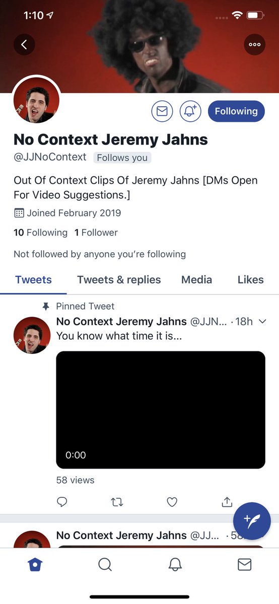 Shoutout to @JJNoContext, I think you deserve way more followers for what you’re doing lol