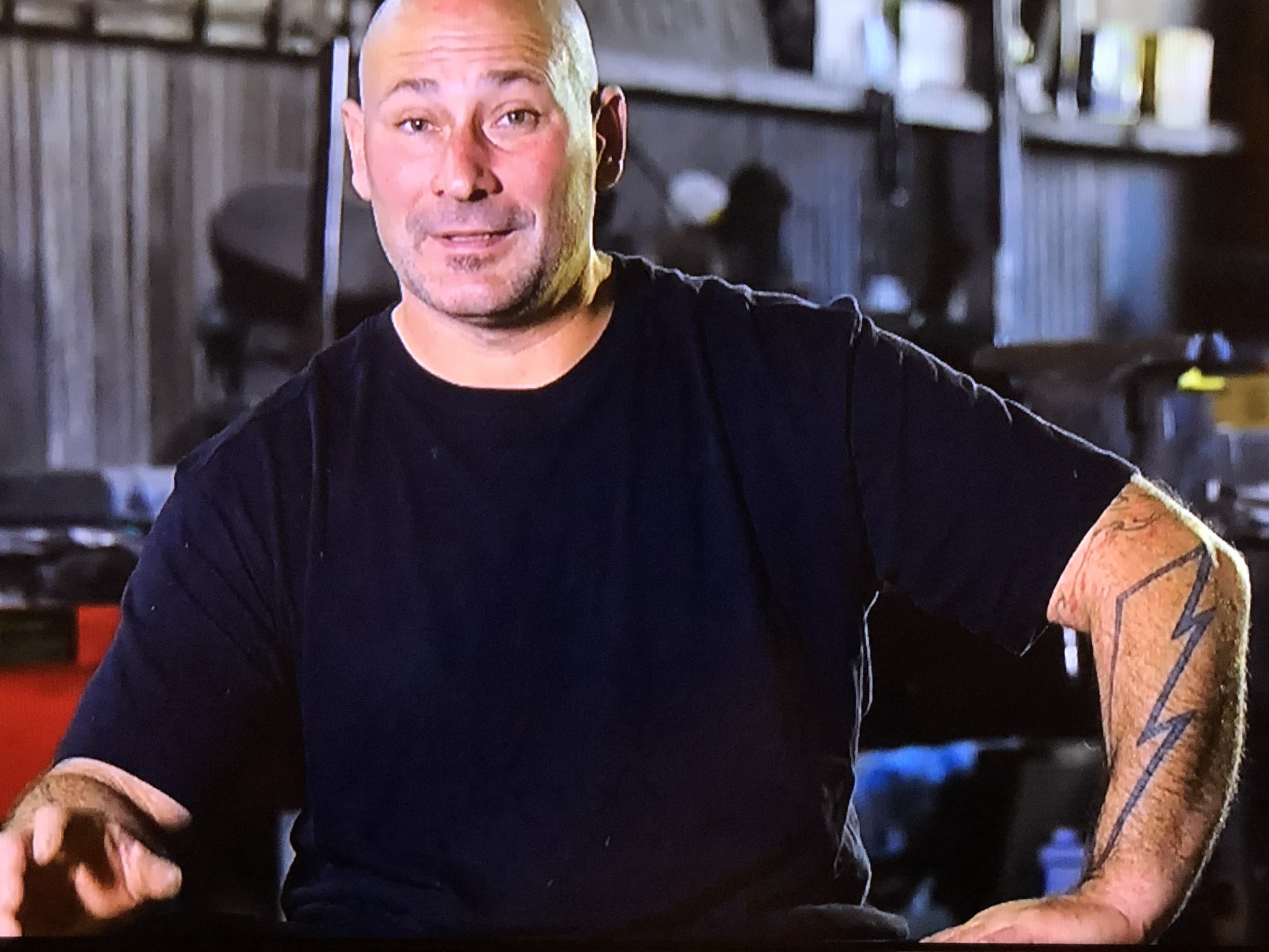 Draymond Reddington On Twitter One Of My Favorite Channels On Tv Is Motortrend But I Had To Stop Watching It Cold Turkey Why You Ask A Host Proudly Displays Two Thunderbolt Tattoos