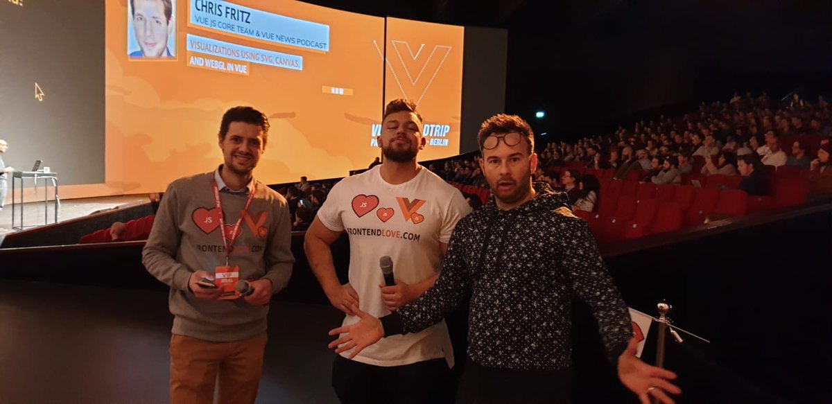 JamesMcglass's tweet image. Thank you all so much! My energy is LOW but my ❤️ is full! From all the old friends that i met again, to the new people who’ve entered my life. Can’t wait to see you all again soon❤️😍 #VuejsAmsterdam #FrontendDeveloperLove