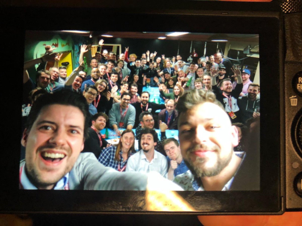 JamesMcglass's tweet image. Thank you all so much! My energy is LOW but my ❤️ is full! From all the old friends that i met again, to the new people who’ve entered my life. Can’t wait to see you all again soon❤️😍 #VuejsAmsterdam #FrontendDeveloperLove