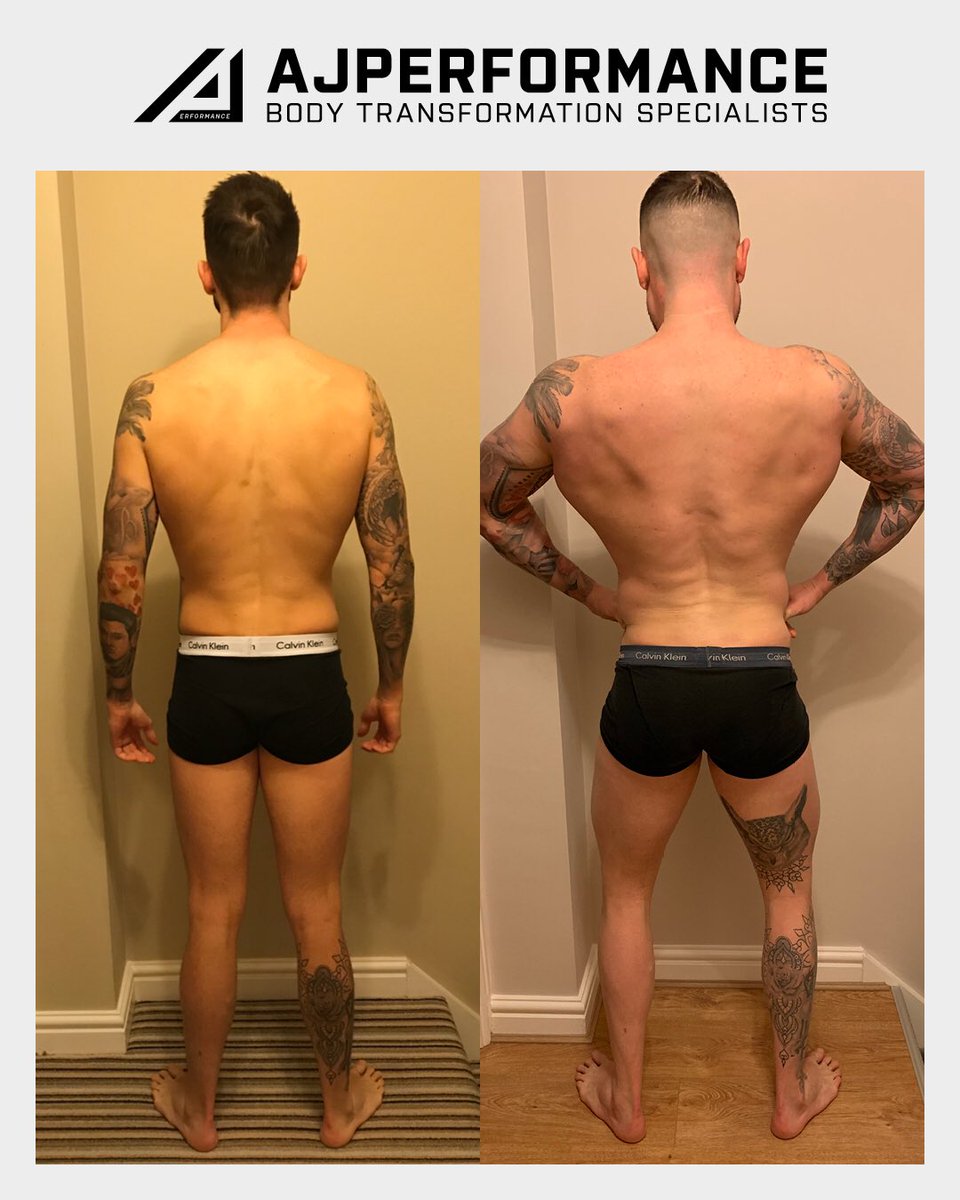 18 months of hard graft from online client Dan. ajperformance.co.uk
