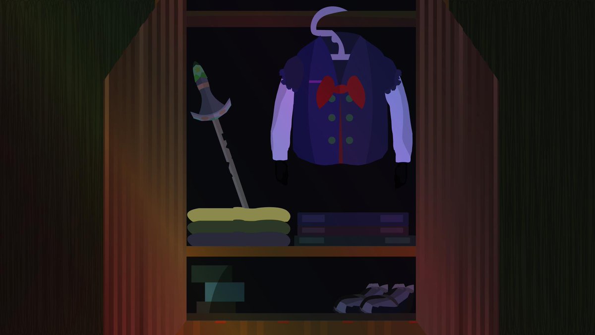 just finished the zoomed_up version of the wardrobe 
what do you guys think ?

#gamedev #indiedev #Unity #indiedev #indiegame #gameart