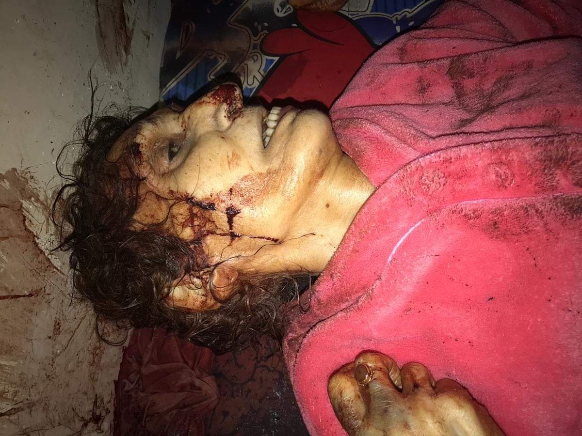 صور "للجريمه الجديده!!!
جريمه قتل تهز منطقه الوزيريه في بغداد ضحيتها احد الضباط في الجيش السابق اللواءصلاح كريم عبد خلف ربيعه (٨١ )سنة وزوجته(٧٠)سنة.
 حيث تم قتلهم والتمثيل بجثثهم من قبل خفافيش الظلام  المرتبطين باجندات خارجيه والغريب بالموضوع 
<a href="/realDonaldTrump/">Donald J. Trump</a> 
<a href="/SecPompeo/">Secretary Pompeo</a>