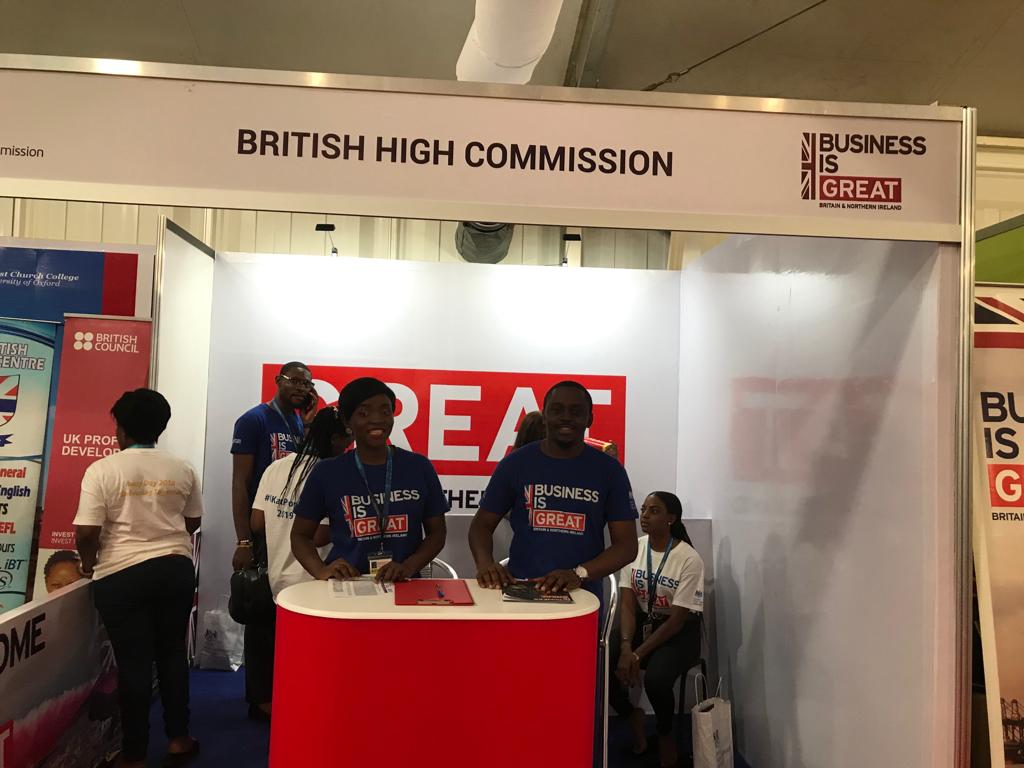 UKinCameroon's tweet image. All is set for the international business fair @SalonPromote19. Join us at the UK pavilion and explore the numerous opportunities the UK and its partners have to offer. @GuinnessCmr @ZSLAfrica @BiwaterTweets @BritishCouncil @loyocameroon @Camchev237 @tradegovuk #UKatPromote