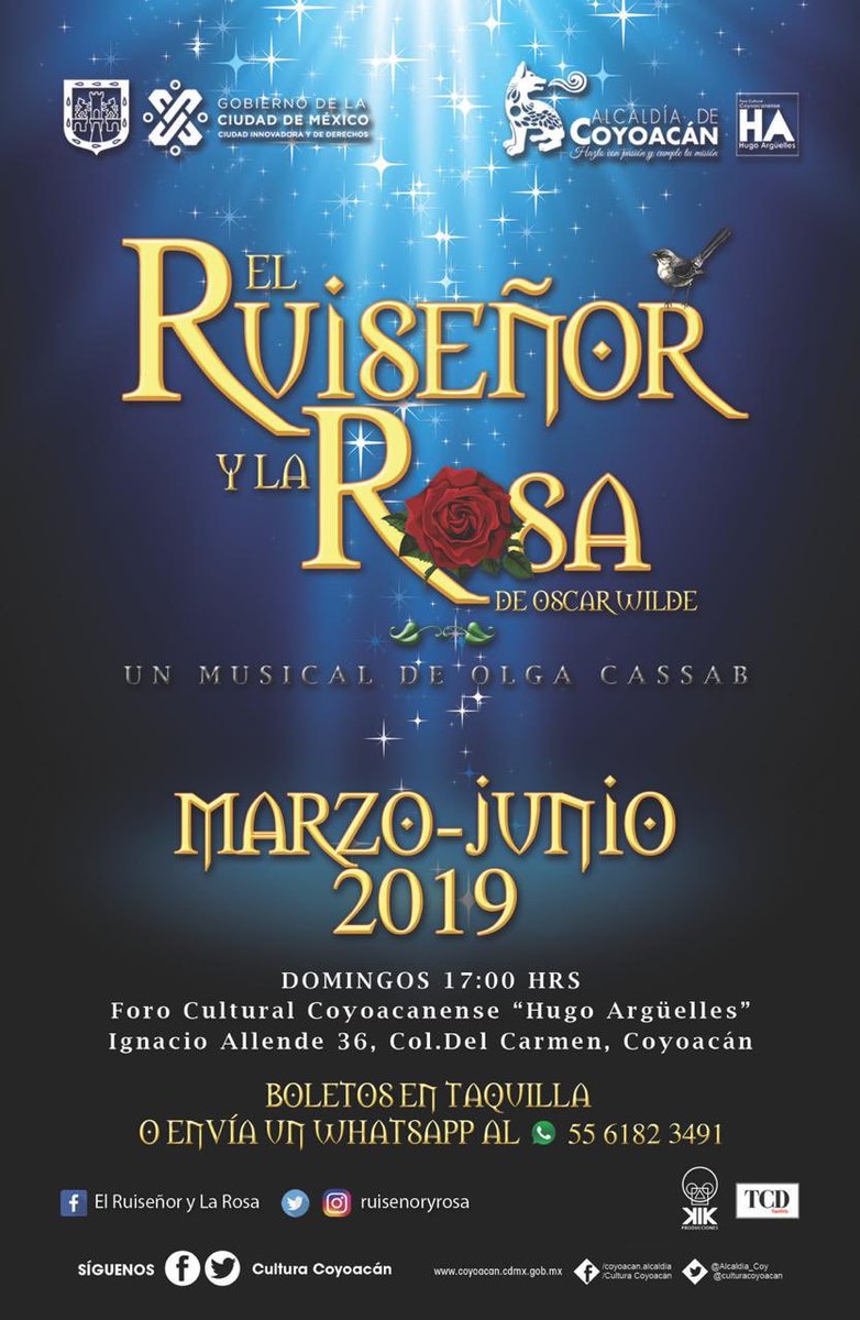 EL RUISEÑOR Y LA ROSA tweet media