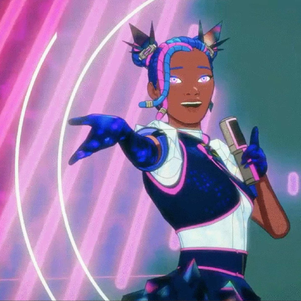 gkbowes's tweet photo. Have you seen #genLOCK yet??? Dri wants you to support her badass big brother! Not that she'll ever admit it. #siblings @michaelb4jordan @RoosterTeeth https://t.co/yZ2n8CiwVY