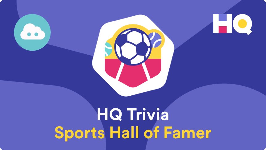 I just unlocked the Sports Hall of Famer Badge on <a href="/hqtrivia/">HQ Trivia</a>! Use code "RobinPorter" to sign up get.hqtrivia.com