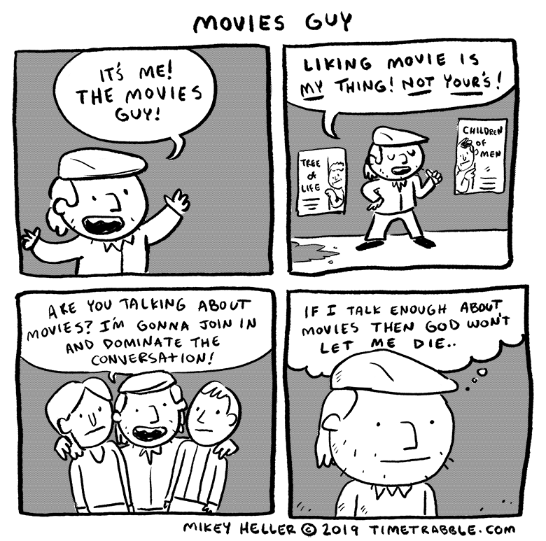i drew a comic about the movies guy 