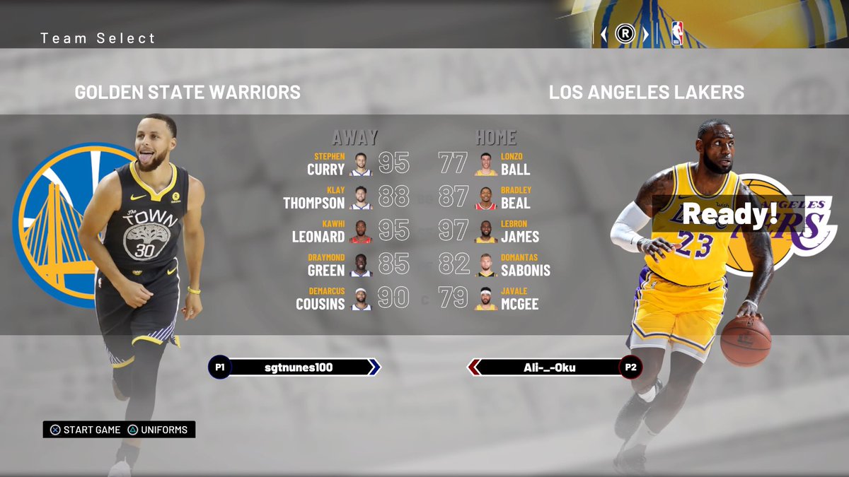 SAN2smooth's tweet photo. Vs Lakers game 1 

Live: https://t.co/y1IG5oeyqL https://t.co/VPY2vA34Mj