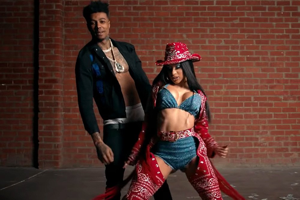 Bust down Cardiana. Cardi B joins Blueface on the remix to "Thotiana