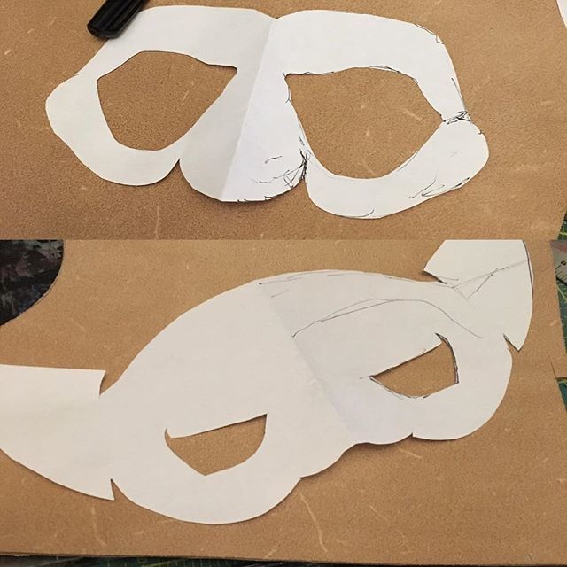 AmyLStrickland's tweet photo. Working on a dual-later mask. It’s really all experimentation at this point. https://t.co/xpbLzBO0IC https://t.co/Axh13sZaPr