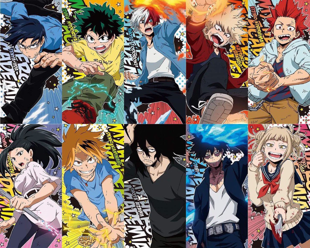 I love how everyone is ready to kick some ass but Aizawa is ready to...take a nap? Classic Aizawa