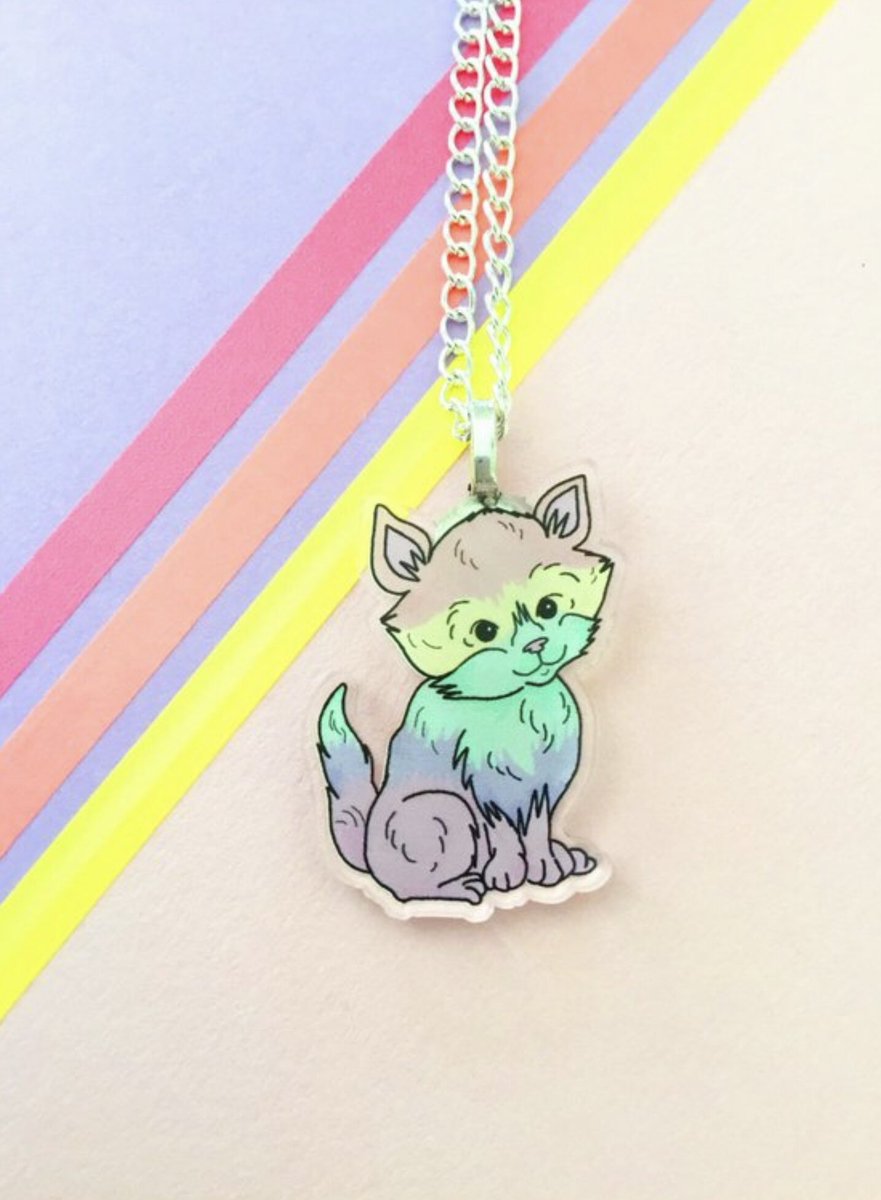 lovegemsville's tweet photo. Rainbow Cat has been restocked 🙌🏻
Shop the collection 👉🏻https://t.co/BEJyUCCoC6
#crafthour #craftbuzz #shopindie #etsy #etsyseller #rainbow #colourful #rainbowcat #cat #necklace #pocketmirror #gifts #patches #catpatch #catpin #handmade #cutegifts #illustration #catlover https://t.co/fqLWV2Jnmi