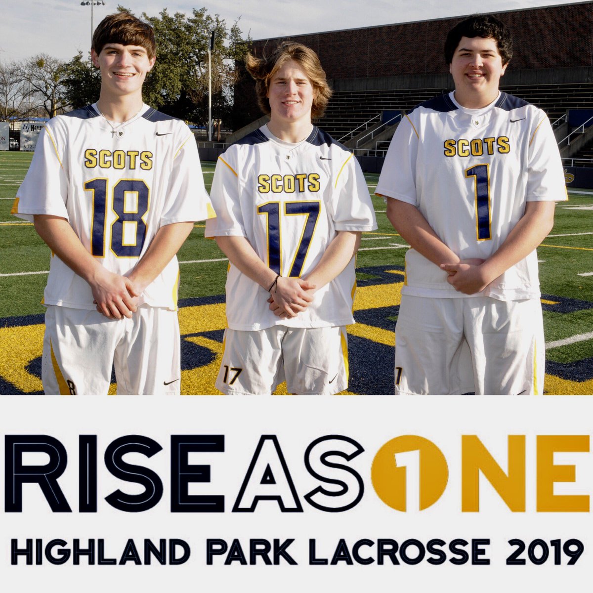 hplax's tweet photo. Introducing the 2019 Varsity Gold Captains (L -> R: Spencer Harper, Jake Jent &amp; Spencer Hopkins), team and schedule. Congrats Men! #RiseAsOne https://t.co/WPOnTbBTkx