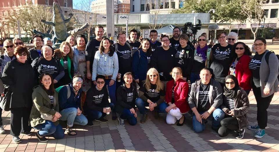 Today is just the start. We must continue using our voice as teachers to advocate for children. If not us, who? If not now, when? The US Gov’t is incarcerating 10,000+ children because of where they were born. We cannot be silent until they are free. Teachersagainstchilddetention.org