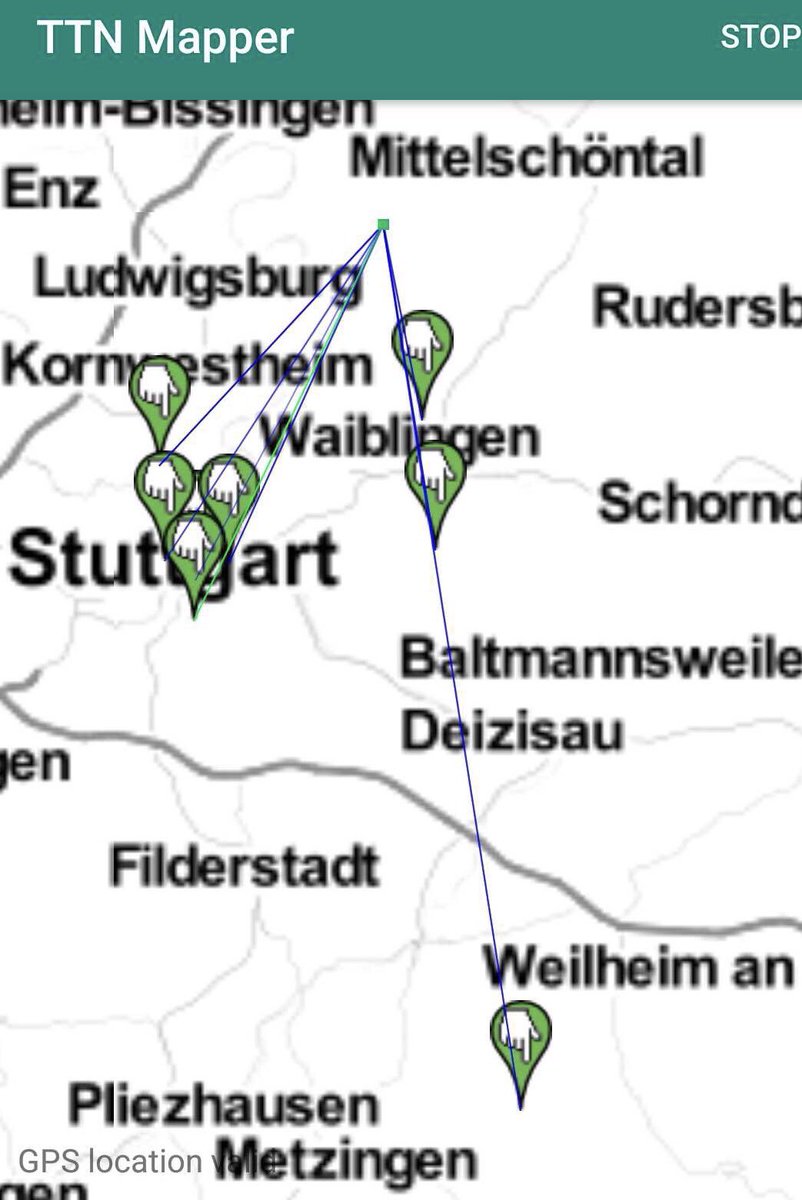 40,7 km mapping record today of our #LoRA #Gateway on top of #Stuttgart #TV Tower 📡

<a href="/guido_burger/">Guido Burger</a> 
<a href="/mirko_ross/">🟣 Mirko Ross 🇪🇺</a> 
<a href="/sbamueller/">Sebastian Müller</a> 
@TTN_Berlin 
<a href="/JanGeorgPlavec/">Jan Georg Plavec</a> 
@IT_Region 
<a href="/ttn_gateways/">TTN Gateways</a> 
<a href="/joerg_wende/">Joerg Wende</a> 
<a href="/digital_worx/">digital worx</a>
<a href="/OlgaWillner/">Olga Willner</a>
<a href="/ttn_ulm/">TTN Ulm</a>
@gerhard_baeurle
@RehaToezuen
<a href="/AngelikaLattner/">Angelika Lattner</a>