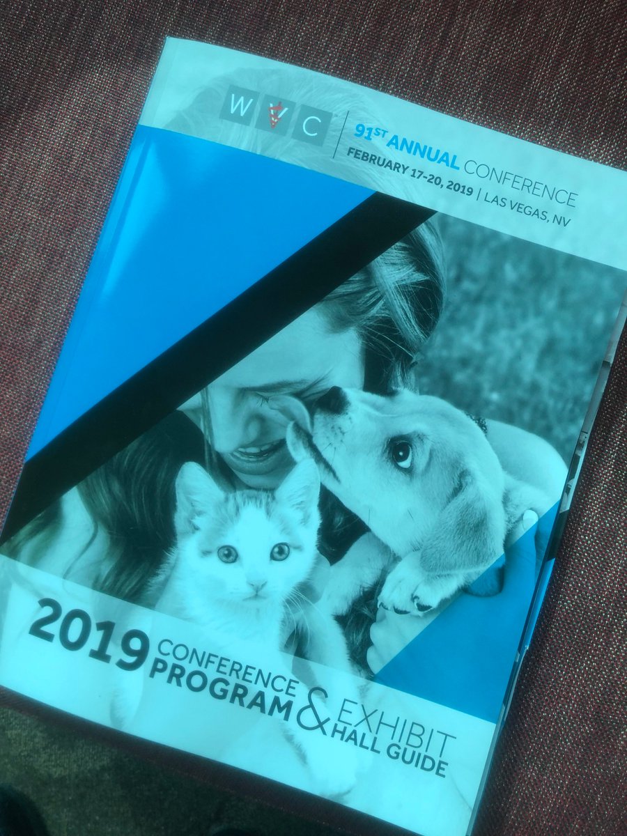 Hello, World! Kicking off things off at the 2019 #WesternVeterinaryConference! What a great line-up! #WVC
