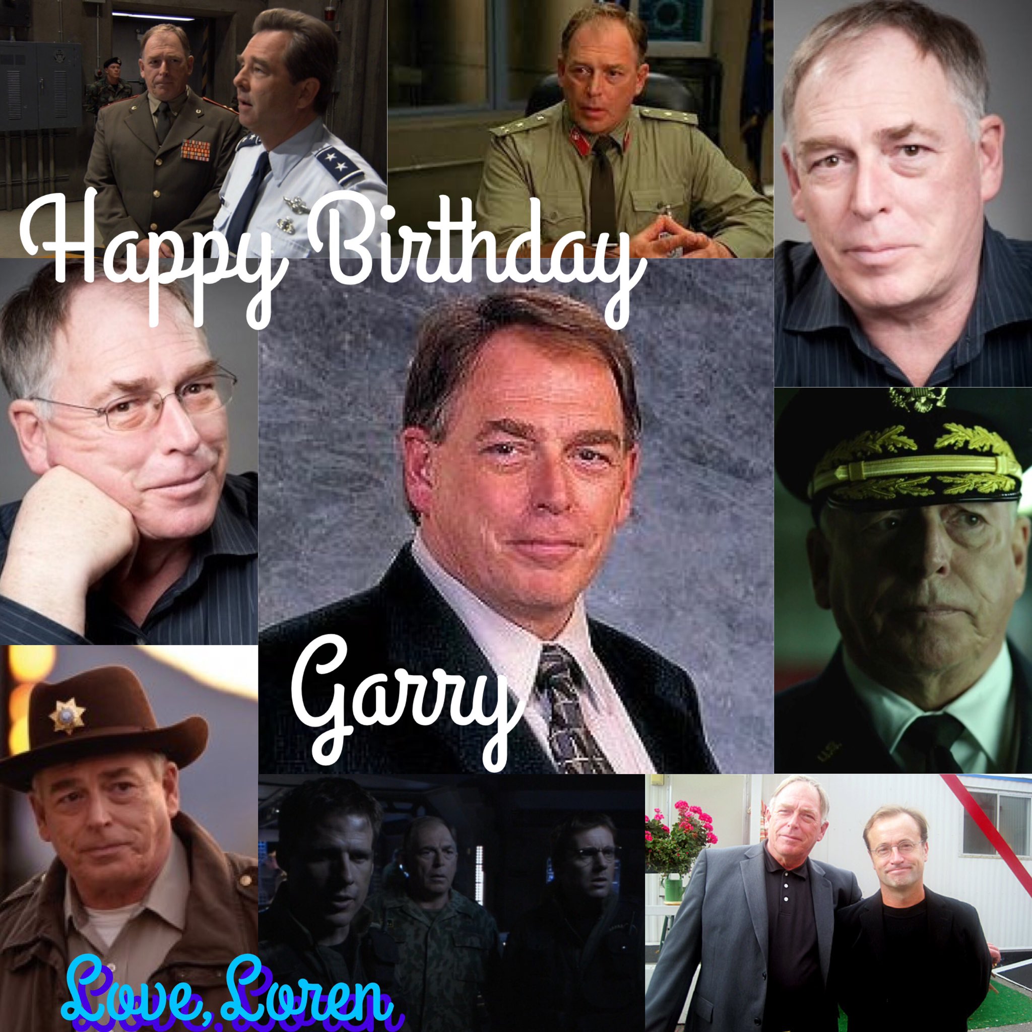  Happy Birthday  Garry Chalk 