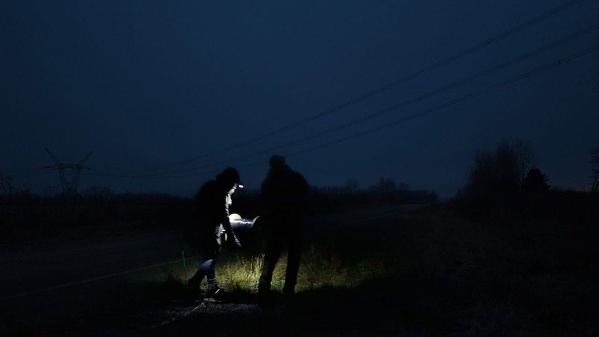 AlphawoodEx's tweet photo. "Dark Fiber" is one of the short films that will be on view during #DimensionsofCitizenship at @659Wrightwood and follows the artists in video montage format as they install a cable across different geographies in an attempt to create a global network system. https://t.co/H57NOQQNYV