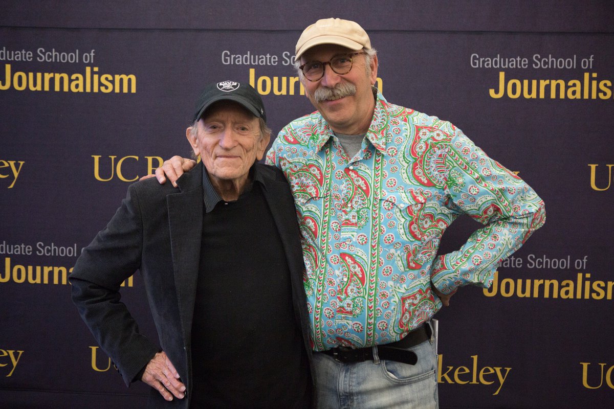 Berkeley Journalism (@ucbsoj) on Twitter photo 🎸 Rolling Stone's first official photographer Baron Wolman and Prof. <a href="/Lightonphotos/">Ken Light</a> at the opening reception for "Woodstock," Friday, February 15th <a href="/UCBerkeley/">UC Berkeley</a>. Photo: <a href="/awernikoff/">Anne Wernikoff</a> ('19) 🎸 Rolling Stone's first official photographer Baron Wolman and Prof. <a href="/Lightonphotos/">Ken Light</a> at the opening reception for "Woodstock," Friday, February 15th <a href="/UCBerkeley/">UC Berkeley</a>. Photo: <a href="/awernikoff/">Anne Wernikoff</a> ('19)