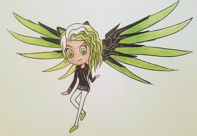 Shade_and_N0va's tweet photo. Me #drawing with my two #copicmarkers. I need brown next I think #copic #startingacollection #arthttps://www.instagram.com/p/Bt_vWXUAIgX/ https://t.co/j5QXL3XIsz